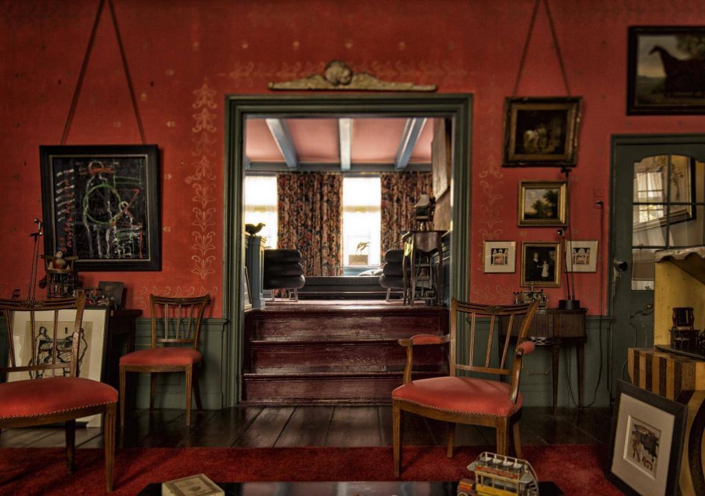 Historisch interieur; zijkamer grachtenpand