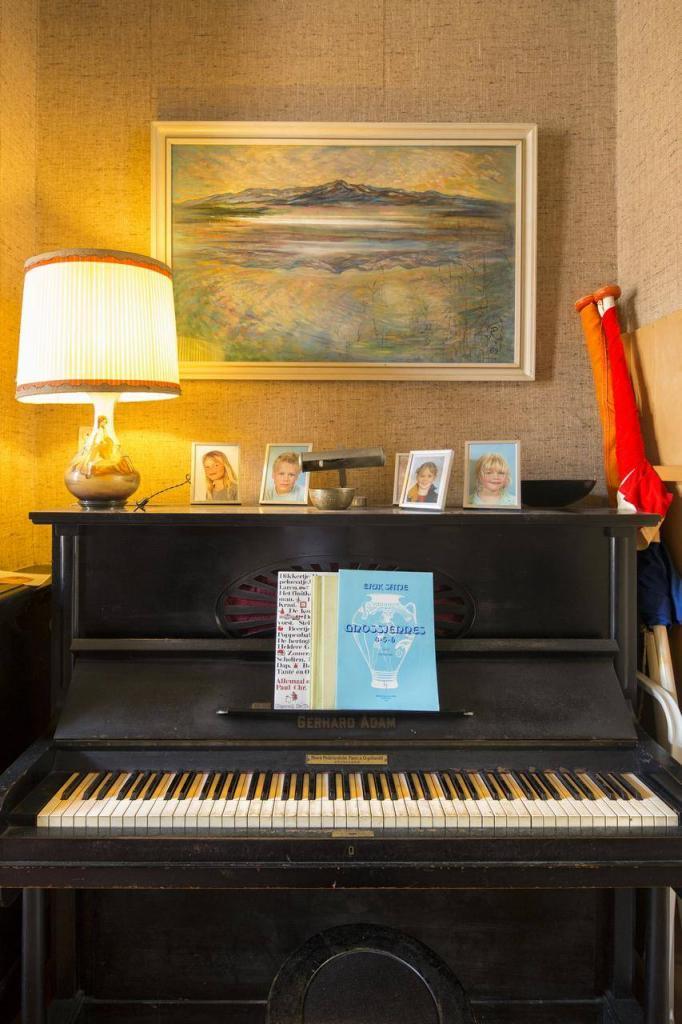 Historisch interieur; piano